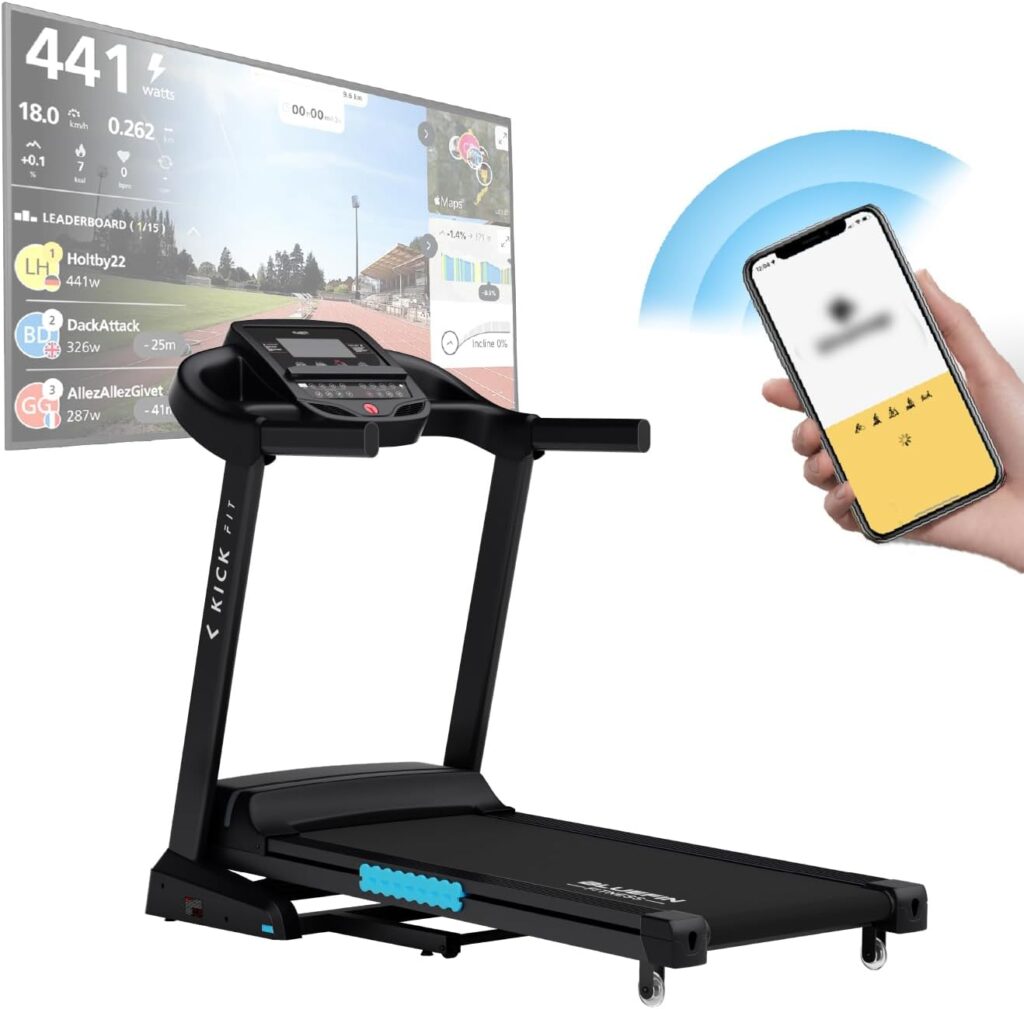Bluefin Fitness Kick FIT Home Treadmill | Foldable Treadmill For Home Use | Running Machine | Treadmills for walking | Folding Treadmill From Bluefin Fitness