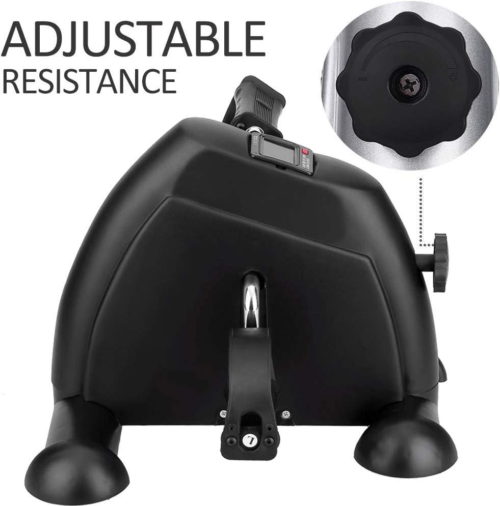 Mini Exercise Bike Portable Home Pedal Exerciser Gym Fitness Leg Arm